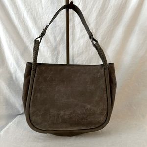 Skagen NWOT Suede Handbag Grey